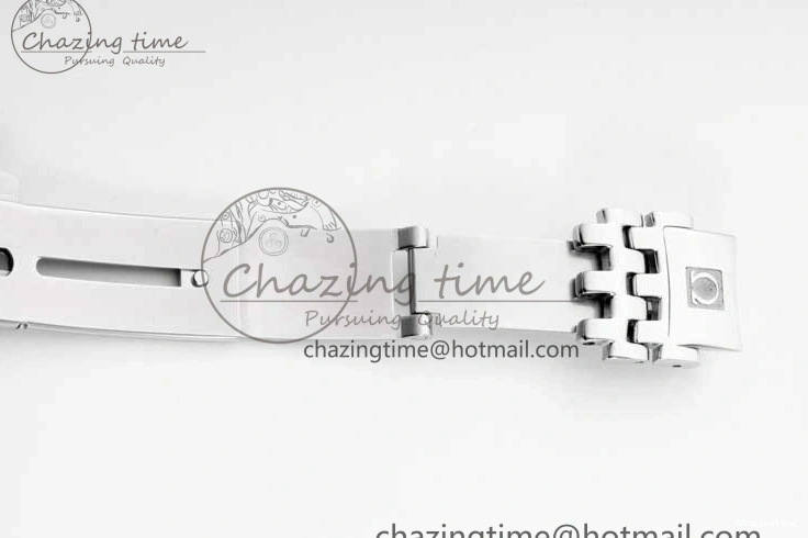 0503 Casual De Ville SS DIWF 1:1 Best Edition White Dial RG Markers on SS Bracelet MIYOTA 7847